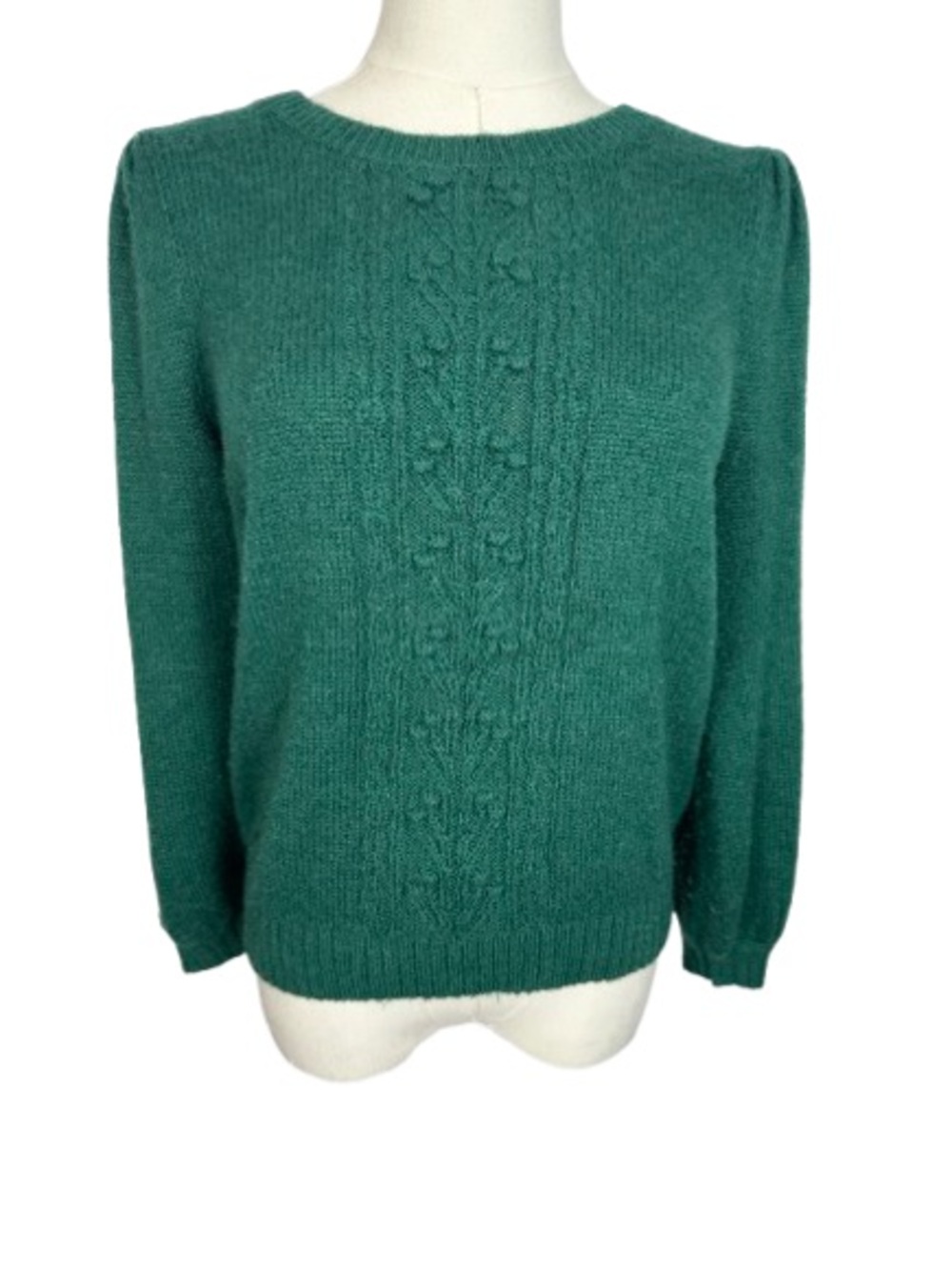 🌟 SALE 🌟 Lilly Pulitzer Teal Green Cable Crewneck Sweater